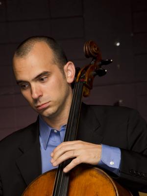 Person playing cello