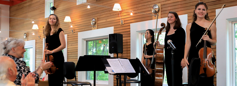Debussy Quartet at Wild Rice Retreat