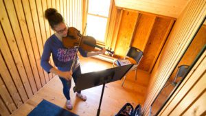 Madeline Island Chamber Music Practice Rooms Interior