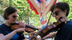 Violin and Viola at Madeline Island Chamber Music