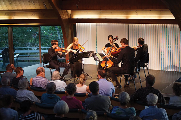 audience watching a performance