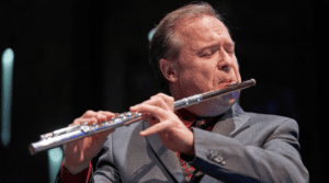 Jonathan Keeble performing at Cabaret